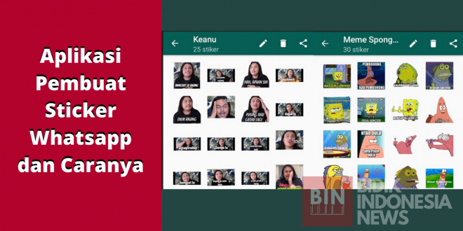 Aplikasi Pembuat Sticker Whatsapp Lucu Dan Cara Membuatnya