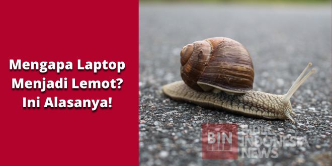 Mengapa Laptop Menjadi Lemot? Ini Alasanya!