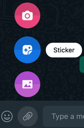 ilustrasi ss whatsapp web sticker