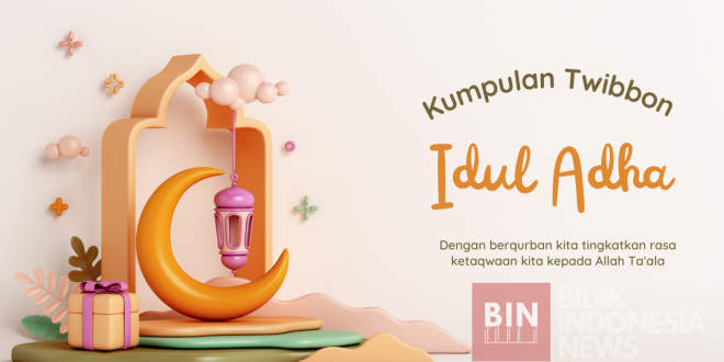 Kumpulan Desain Twibbon Menarik Dan Keren Idul Adha 1443H