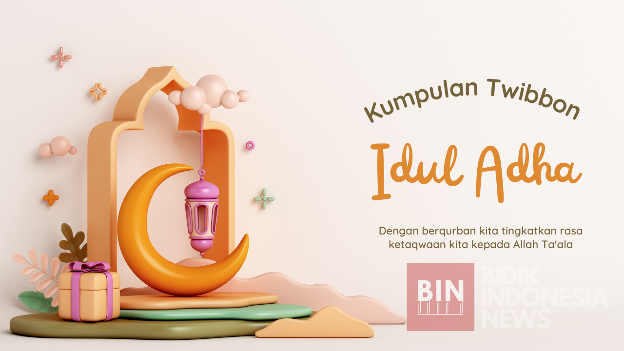 Kumpulan Desain Twibbon Menarik Dan Keren Idul Adha 1443H